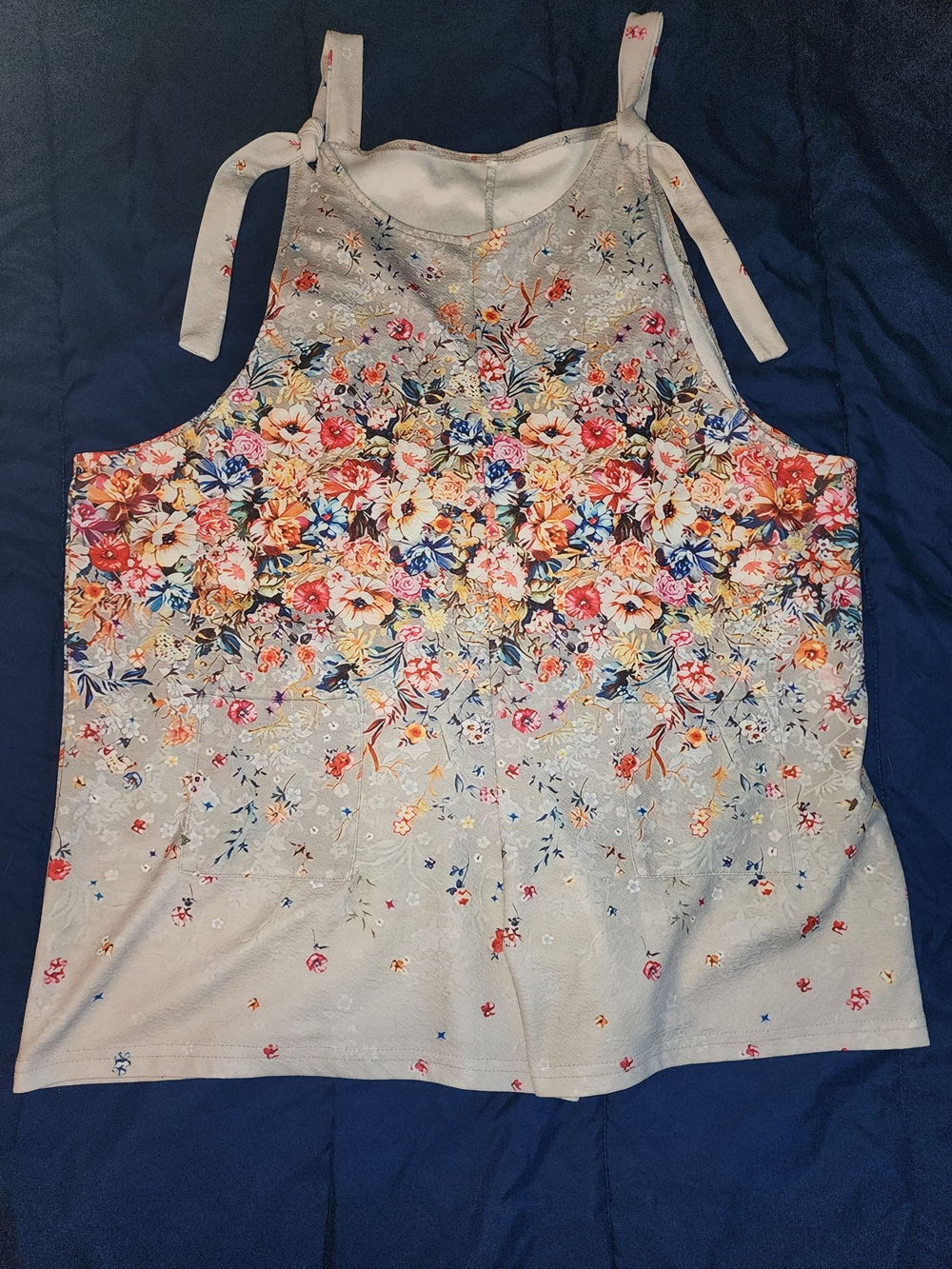 Floral Romper Sz Xl